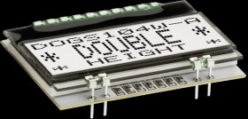 EA DOGS104W-A LCD text module, 29.8 x 10.4 mm, white