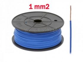 FLRY 1mm2 przewód samochodowy niebieski linka