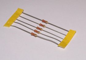 Rezystory przewlekane 2k2, 0.6W, 1% - 5 sztuk