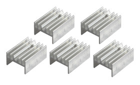 Opencircuit TO-220 cooling profile 20 ° C / W - 5 pieces