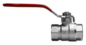 Zawór kulowy 1" mosiądz niklowany BRADAS GKZ012525