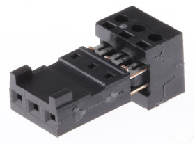 Złącze IDC 3-pinowe raster: 2.54mm Żeński Montaż na kablu Wurth Elektronik