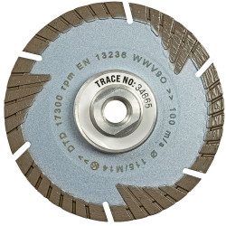 MEXCO FCXCEL11522 FCXCEL Grade Flush Cut Diamond Blade 115 x 22mm