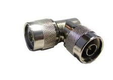 Adapter - łącznik N 2x wtyk kątowy