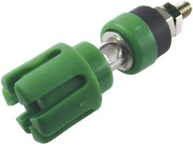 Gniazdo zaciskowe do zabudowy TP/6 Cliff CL159740, 30 A, zielone