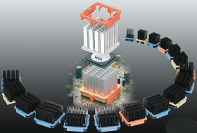 Zacisk radiatora, do uzytku z: Radiator BGA MBH40 Zatrzask