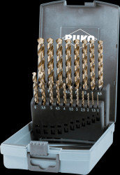 228214RO Steel drill set, HSSE-Co 5, 19 pcs.