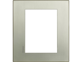 AXOLUTE Ramka 1 pojedyncza prostokątna AIR 3+3 moduły tytan szczotkowany HW4826TIS LEGRAND