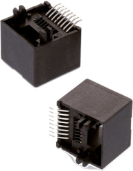 Socket, RJ45, 8 pole, 8P8C, Cat 3, SMD, 634008138121
