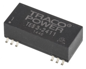 Przetwornica DC-DC, 3W, Uwe 18 → 36 V DC, Uwy 5V dc, Iwy 600mA, TRACOPOWER