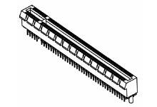 Molex Gniazdo PCI Express Ilość pinów 164 Wymiary siatki: 1.00 mm 877159302 1 szt. paleta