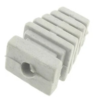 KM-ODG-67J/5 Odgiętka duża (między innymi do obudowy KM-67J) - średnica otworu 5mm - jasna - komplet 5 sztuk