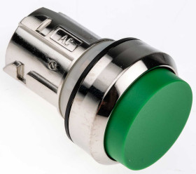Przycisk, Ø 29.5mm, IP66, IP67, IP69K, kolor: Zielony, Siemens, SIRIUS ACT 3SU10