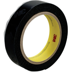 3M 3572S50 Hook &amp; Loop Tape Stick-On 45.72 m x 50.8 mm Black 1 pc