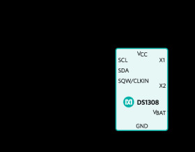 Low-Current I²C RTC with 56-Byte NV RAM