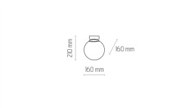 Lampa Wisząca Meleca M 1Xled Lp-2345/1P M Light Prestige