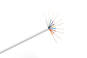 10C White Phone/Alarm Cable