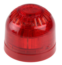 Zestaw sygnalizatorów akustycznych i lamp sygnalizacyjnych 17→ 60 V DC Czerwony DC Montaż ścienny 106dB