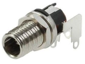 GNIAZDO 5,5/2,5 DO OBUDOWY METALOWE KĄTOWE (ZLDC GN5525-KAT)