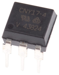 Transoptor CNY17-4. z tranzystorem 1-kanałowy DC 160 % PDIP 6 Vishay
