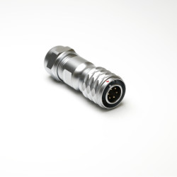 Złącze wielostykowe przemysłowe 6-pinowe M12 Montaż na kablu Wtyczka RS PRO