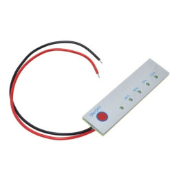 12V Battery Meter - Voltage Measurement Control Panel - LED Scale