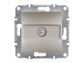 ASFORA Gniazdo antenowe TV końcowe (1dB) brąz EPH3200169 SCHNEIDER ELECTRIC