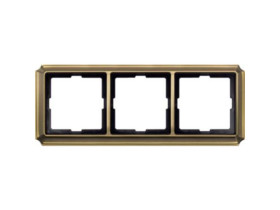 MERTEN ANTIQUE Ramka 3 potrójna mosiądz antyk MTN483343 SCHNEIDER ELECTRIC