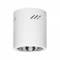 KORIN 16, oprawa typu downlight, 60W, E27, stal, biała,AD-OD-6181WE27