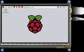 TF050 Raspberry Pi Shield - Display LCD-Touch, 7", 1024x600 Pixel