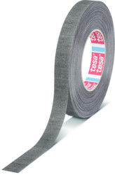 Crepe tape, 19 x 0.3 mm, fabrics, black, 50 m, 04541 04SCHWARZ 50M 19MM