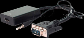 12.99.3117 VGA adapter, VGA plug to HDMI socket