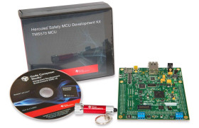 ARM, Cortex-R Texas Instruments Hercules TMS570LC43x Development Kit ARM Cortex Kory-r. TMDX570LC43HDK