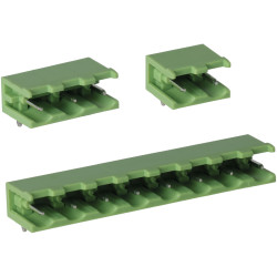 TruConnect 211999 7.62mm 11 Way 15A 300V Header Right Angle Side Entry Open
