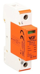 Ogranicznik przepięć Typ T2 1P Typ 2 20-50kA 1,2kV