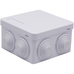TruComponents 308017 85x85x50 Junction Box ABS plastic White