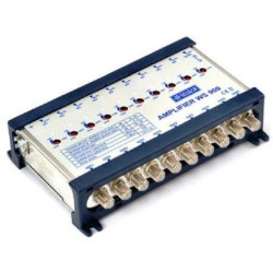 Wzmacniacz SAT magistrali multiswitchowej 9/9 Telkom-Telmor WS-909 9-wejść / 9-wyjść