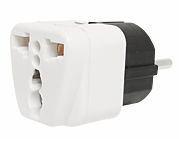 Przejście AC wtyk PL - gniazdo uniwersalne HQ