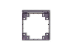 MINI Ramka pośrednia do gniazd bryzgoszczelnych z uziemieniem schuko wrzosowy 50MRPB-1s KARLIK