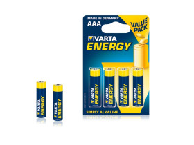 Bateria alkaliczna VARTA LR03 ENERGY 4szt./bl.