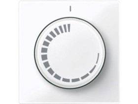 MERTEN SYSTEM M Płytka czołowa regulatora obrotów biały active MTN567625 SCHNEIDER ELECTRIC