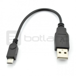 Przewód microUSB B - A Goobay - 0,1m