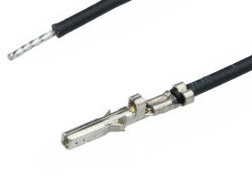 Przewód wstępnie zagniatany, seria: 36769, 24AWG, dł.: 300mm