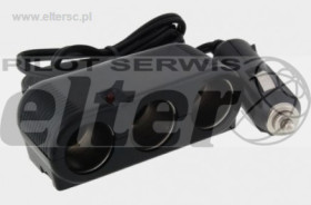 Rozdzielacz zapalniczki 1x3