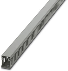 Wiring duct, (L x W x H) 2000 x 30 x 40 mm, PVC, gray, 3240278