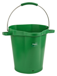20l Vikan Hygiene Bucket, Green