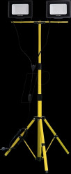 LX400171 LED construction spotlight, 2x 50 W, 4000 K, 10000 lm, IP65