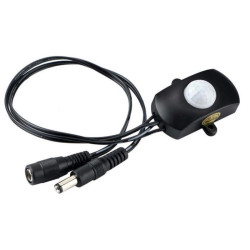 Czujnik ruchu MINI PIR 5-24V 5A 10s - 5min , do LED (12V)