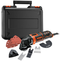 Black&#x2B;Decker MT300KA-QS MT300KA Multifunction Tool, 300W, 13-piece Set