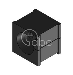 Moduł uszczelniający KT mały, KT 14, z otworem 1x14-15 mm, 41314
